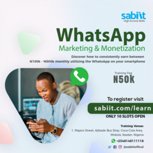 WhatsApp Marketing & Monetization - Sabiit